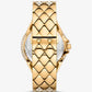Oversized Camille Pavé Gold-Tone Watch
