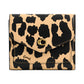 Wyn Leopard Printed Leather Small Wallet