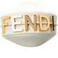 FENDI Fendigraphy Mini Leather Hobo Bag