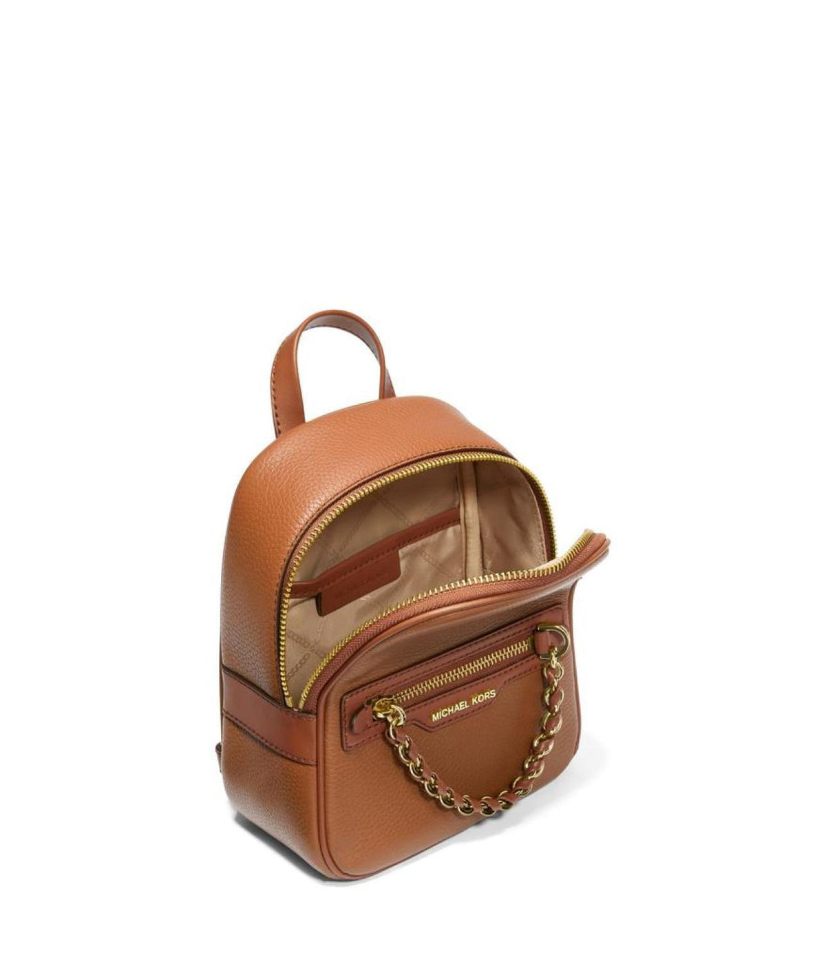 Michael Kors Elliot Extra Small Leather Convertible Messenger Backpack NWT! Elliot Extra Small Convertible Messenger Backpack main image 3
