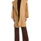 Michael Kors Collection Shawl Clutch Wool Coat