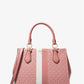 Marilyn Medium Logo Stripe Satchel
