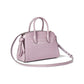 Knott Croc Embossed Leather Medium Zip Top Satchel