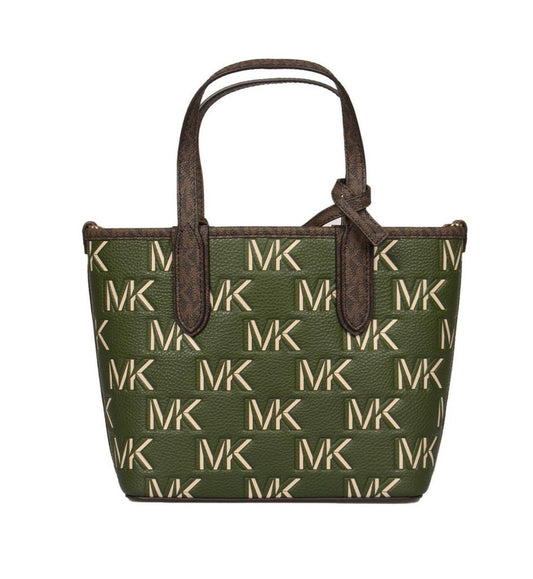 Michael Kors Eliza All-Over Logo Printed Tote Bag