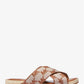Jolie Logo Jacquard Espadrille Sandal