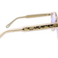 Chloe CE753S Peach Round Sunglasses