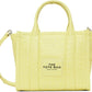 Yellow 'The Croc-Embossed Small' Tote