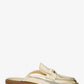 Eden Metallic Leather Mule