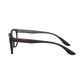 PS 02NV Men's Square Eyeglasses