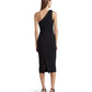 Jersey One-Shoulder Cocktail Dress