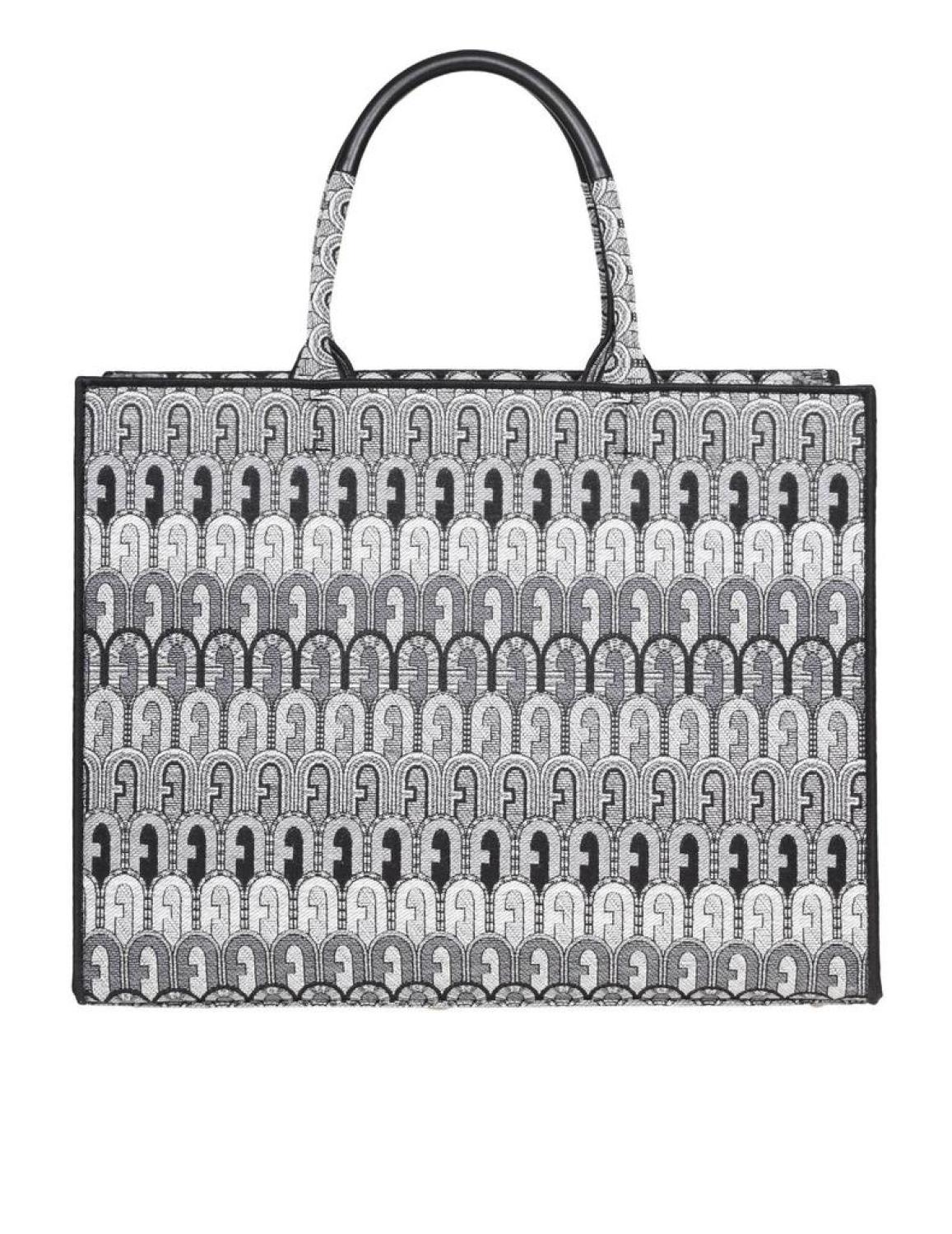 Furla Opportunity Jacquard Top Handle Bag