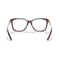 Women's Square Eyeglasses, MK408853-O