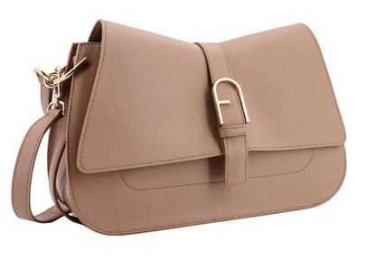 Furla Flow Logo Plaque Large Tote Bag
