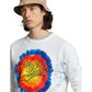 Logo Tie-Dye Print Fleece Sweatshirt