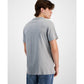 Men's Embroidered Shaded Triangle Logo Graphic T-Shirt