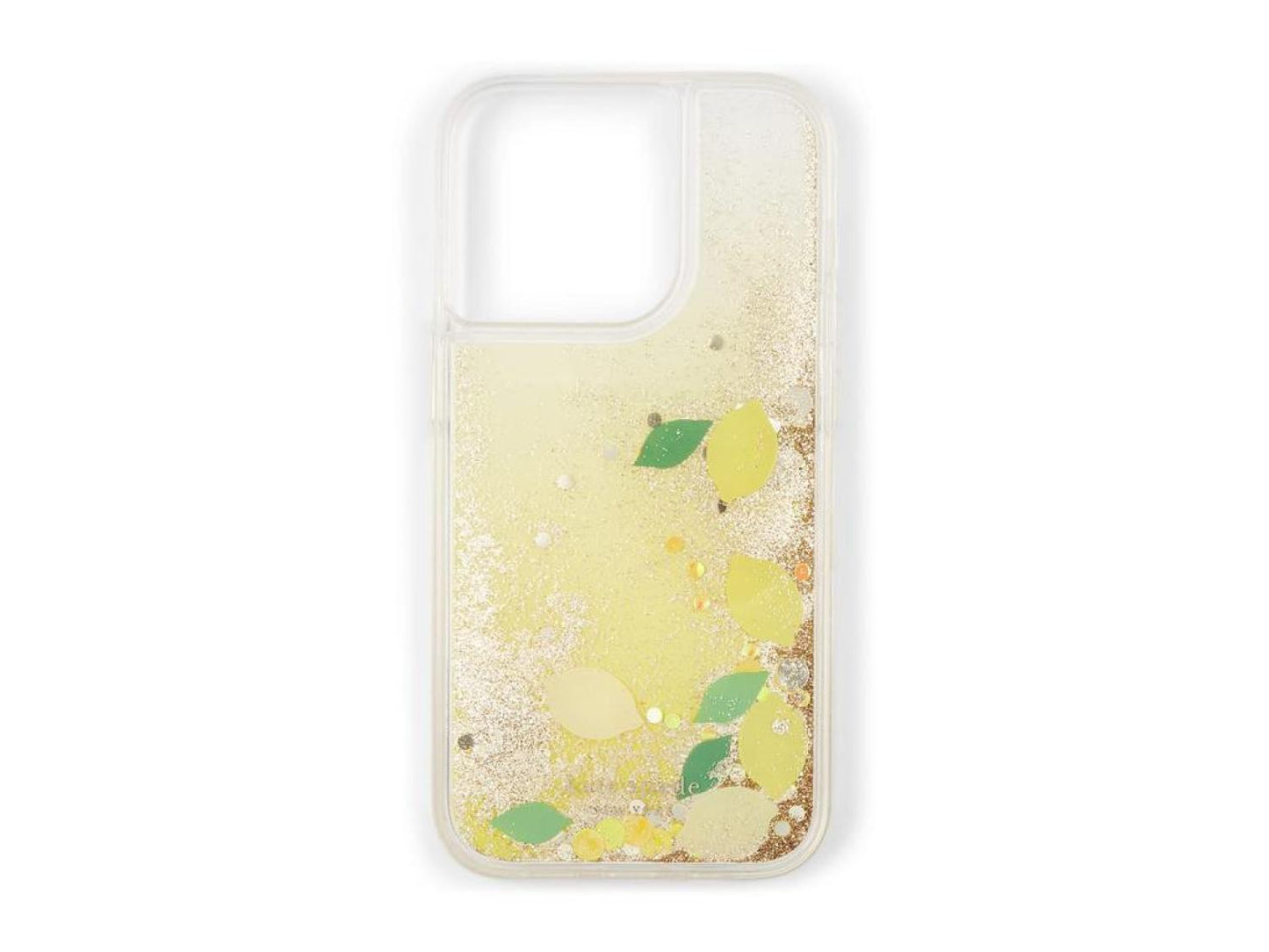 Lemon Drop Liquid Glitter Lemons TPU iPhone 14 Pro