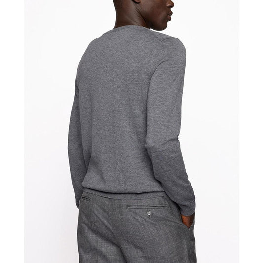 Boss Men's V-Neck Slim-Fit Sweater
