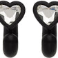 Black 'The Charmed Heart' Earrings