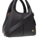 Coach Logo Plaque Top Handle Bag