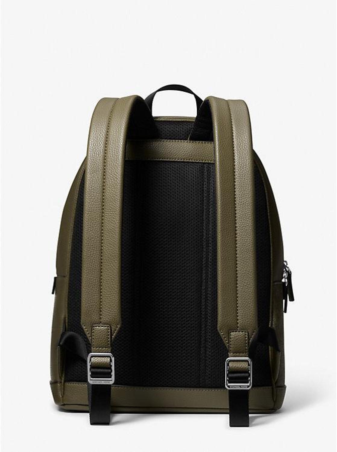 cooper logo stripe and faux leather backpack Michael Kors - Cooper Logo Stripe and Faux Leather Backpack - 37F3COLB2U