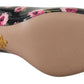 Prada Leather Floral Heels Stilettos Women's Pumps