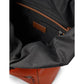 Beck Roll Top Backpack in Pebble Leather