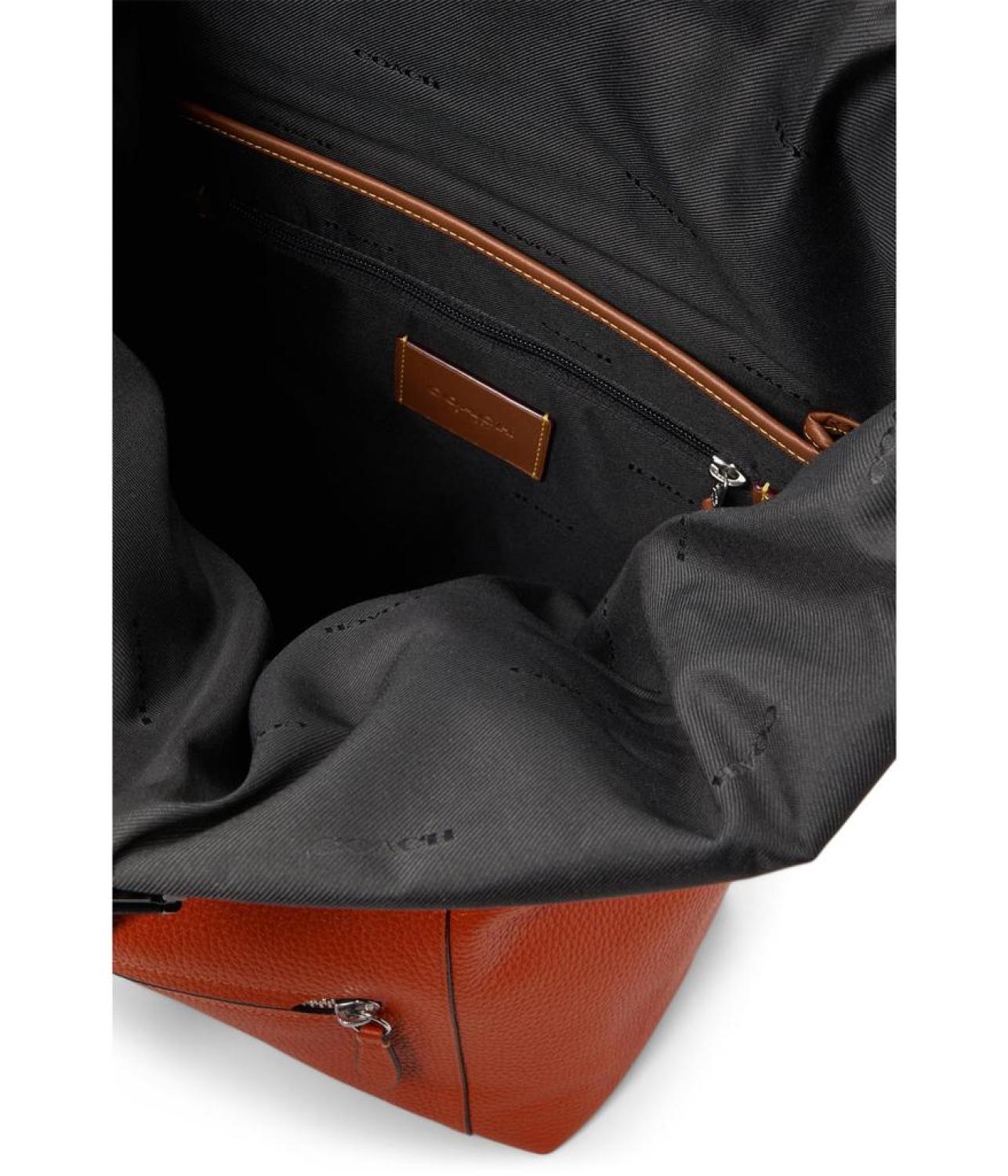 coach beck backpack Beck Roll Top Backpack in Pebble Leather