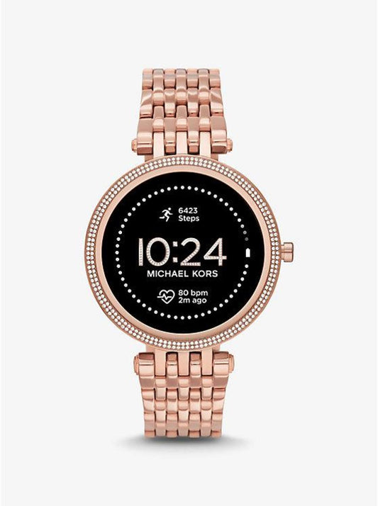 Gen 5E Darci Pavé Rose Gold-Tone Smartwatch