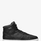 Jacob Leather and Signature Logo High-Top Sneaker
