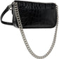 Black 'The Croc J Marc Mini' Bag