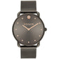 Women's Elliot Grey Stainless Steel Mesh Bracelet Watch 36mm