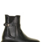 Furla Legacy Logo Plaque Ankle Boots