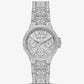 Mini Camille Pavé Silver-Tone Watch