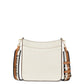 Hudson Colorblocked Pebbled Leather Messenger Crossbody