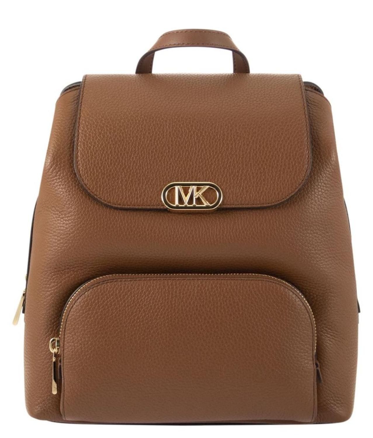 Michael Michael Kors Logo Plaque Fold-Over Backpack