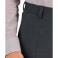 Men's Modern-Fit Solid Wool Blend Suit Trousers