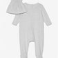 Cotton Onesie and Hat Baby Set