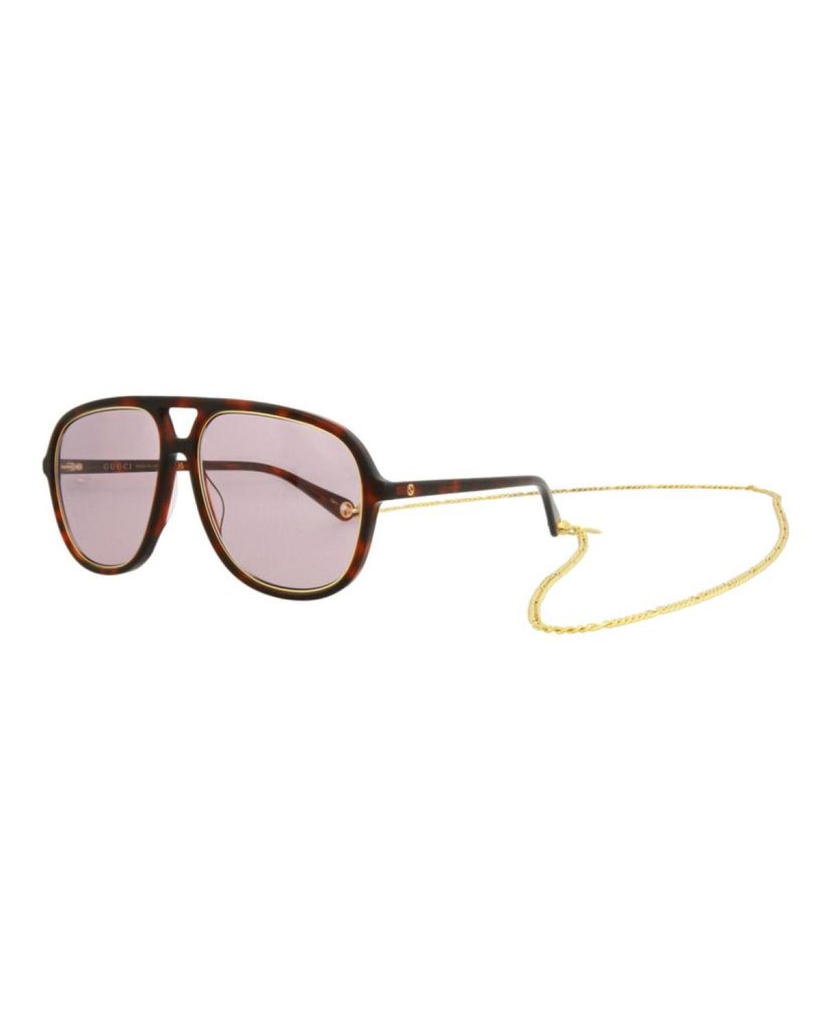 Aviator-Frame Acetate Sunglasses