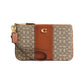 Mini Signature Jacquard Small Wristlet