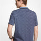 Greenwich Logo Print Cotton Jersey Polo Shirt