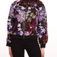Othelo Bomber Jacket In Tempest Bloom