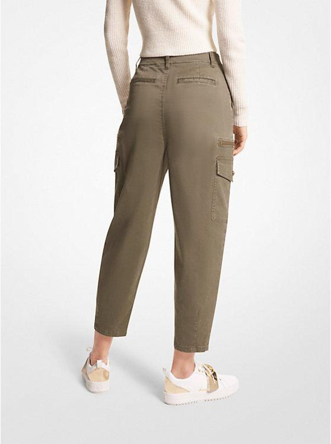 Stretch Cotton Cargo Pant