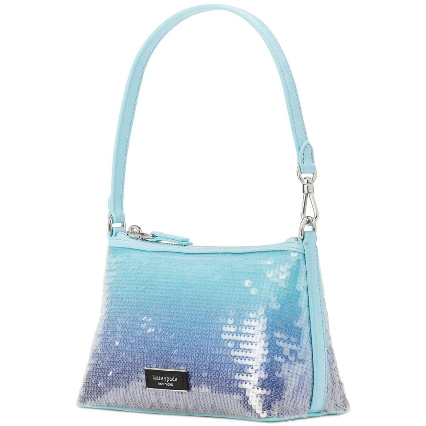 Lulu Ombre Sequins East West Mini Pochette