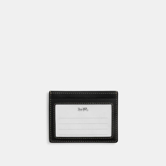 Coach Outlet Disney X Coach Slim Id Card Case With Wink Mickey Mouse
