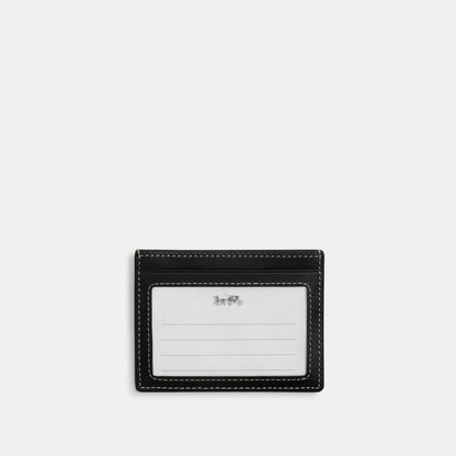 Coach Outlet Disney X Coach Slim Id Card Case With Wink Mickey Mouse