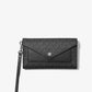 Jet Set Large Signature Logo Envelope Wristlet