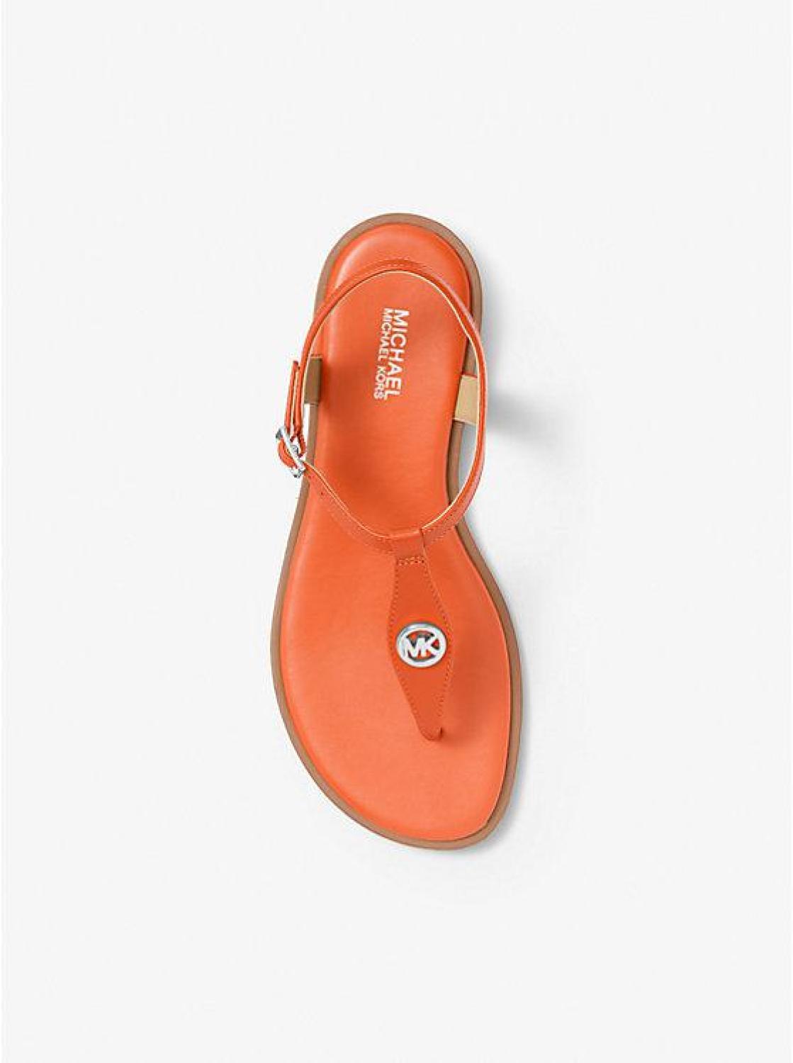 Mallory Leather T-Strap Sandal