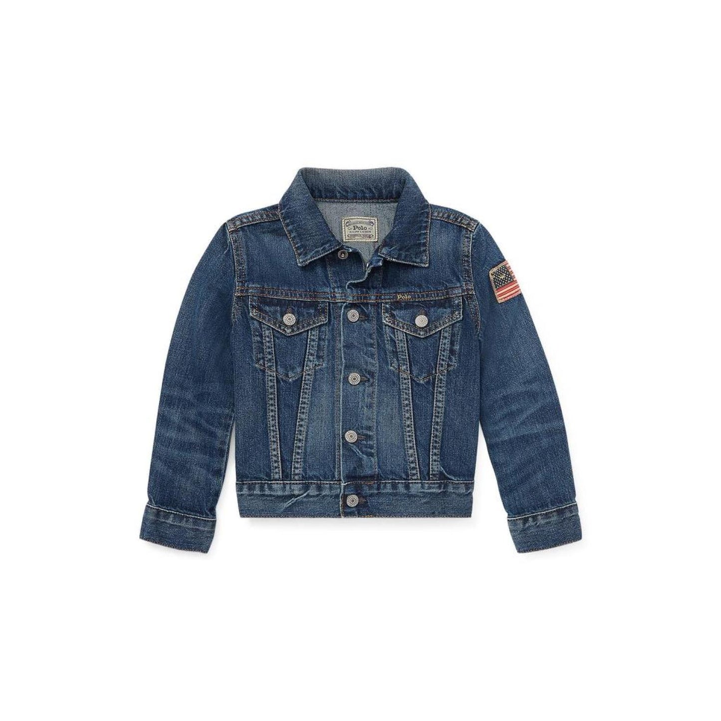 Cotton Denim Trucker Jacket (Toddler)