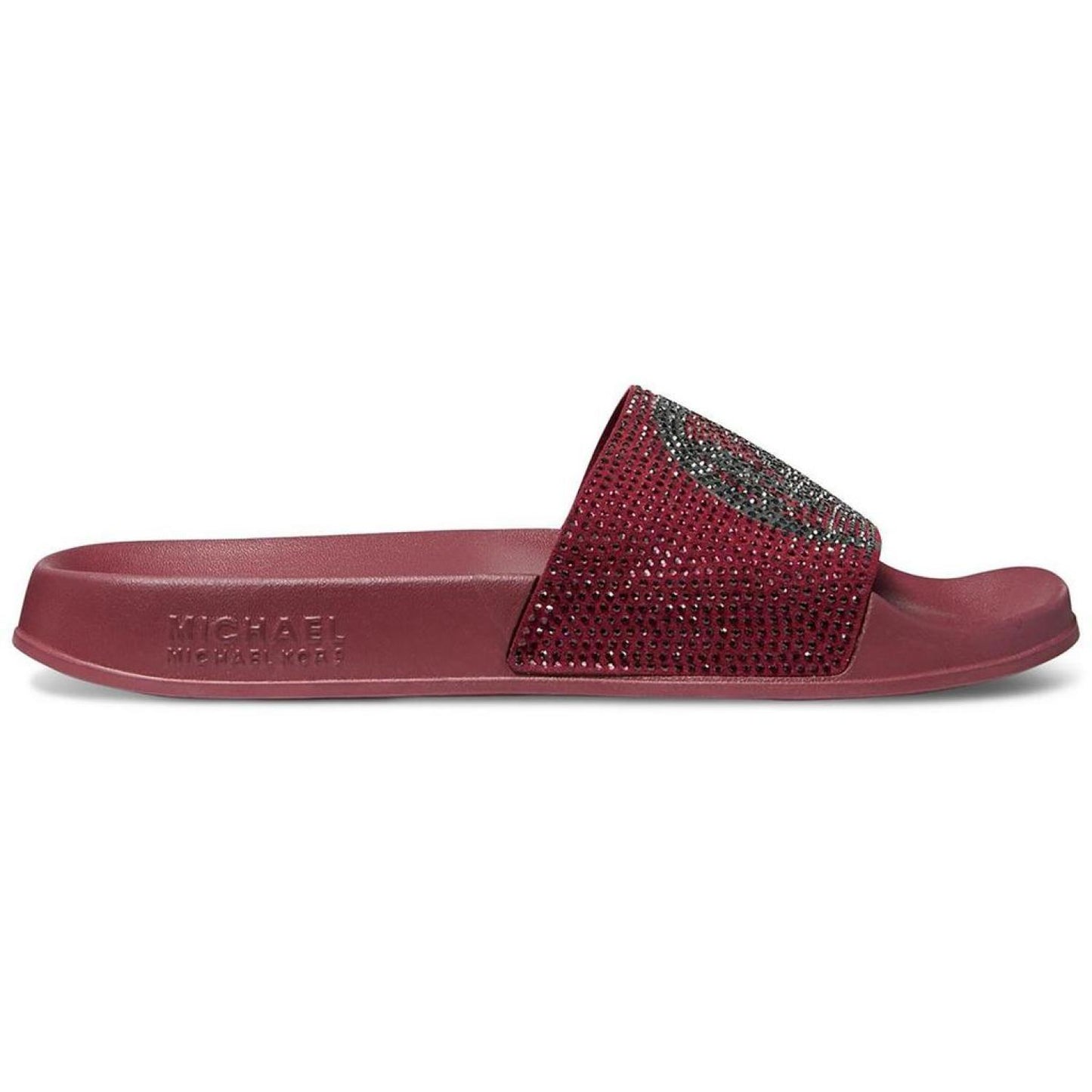 Gilmore Womens Slip-On Embellished Slide Sandals