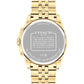 Men's Greyson Gold-Tone Stainless Steel Bracelet Watch 43mm